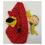 Est. Value $300.00 - $400.00 Vintage RARE Topsy-Turvy Rag Doll 11"
