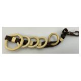 Vintage Horse Bits, Leather And Celluloid Horse Tail Braid Wraps And More