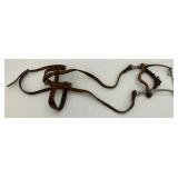 Vintage Horse Bits, Leather And Celluloid Horse Tail Braid Wraps And More