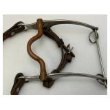 Vintage Horse Bits, Leather And Celluloid Horse Tail Braid Wraps And More