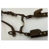 Vintage Horse Bits, Leather And Celluloid Horse Tail Braid Wraps And More