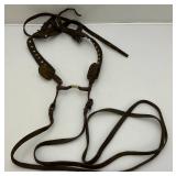 Vintage Horse Bits, Leather And Celluloid Horse Tail Braid Wraps And More
