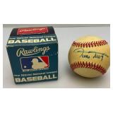 Willie Mays Autographed Baseball