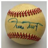 Willie Mays Autographed Baseball