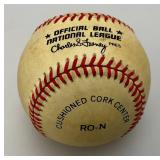 Willie Mays Autographed Baseball