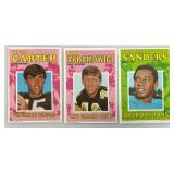 1971 Topps Chewing Gum Company 5" x 7" Mini Sports Posters