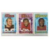 1971 Topps Chewing Gum Company 5" x 7" Mini Sports Posters