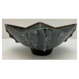 Vintage Japanese Ikebana Square Chalice Bowl