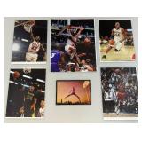 Misc. Koby Bryant And Michael Jordon Photos 6" x 8" and 8" x 10"