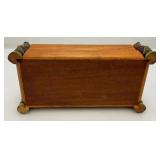 Misc. Vintage Wooden Items Including Aztec Themed Calendar & Wooden Trinket Box