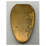 RARE FIND Antique 1917 Patent Date Art Deco Woodworth Karess Powder And Rouge Compact Gold Tone Metal