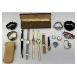Misc. Vintage Watches Including Longine, Westclox, Lugano And More