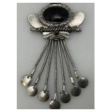 Vintage Artisan Ornate Necklace Pendant