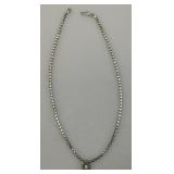 Stunning Rhinestone Necklace 16"