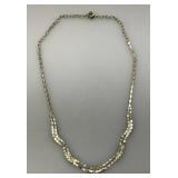 Elegant Rhinestone Necklace 16 1/2"