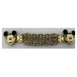 VERY RARE Vintage Clip On Mickey Mouse Collar Piece 5"
