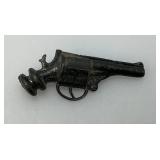 VERY RARE Cracker Jack Collectible Metal Miniature Gun 1 3/4"