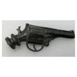 VERY RARE Cracker Jack Collectible Metal Miniature Gun 1 3/4"