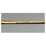 Vintage Glasses Both Contain 1/10th 12K With Vintage Glass Cases