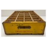 Vintage Wooden Squirt Soda Crate