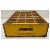 Vintage Wooden Squirt Soda Crate