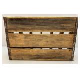 Vintage Wooden Squirt Soda Crate