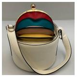 Multi Accordion Bucket Satchel Purse/Handbag