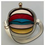 Multi Accordion Bucket Satchel Purse/Handbag