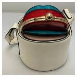 Multi Accordion Bucket Satchel Purse/Handbag
