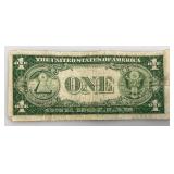 1935 A Silver Certificates 1 Dollar Blue Seal