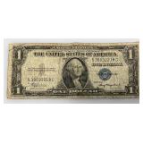 1935 A Silver Certificates 1 Dollar Blue Seal