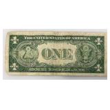 1935 A Silver Certificates 1 Dollar Blue Seal