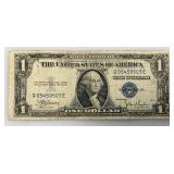 1935 C Silver Certificates 1 Dollar Blue Seal