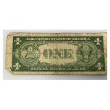 1935 C Silver Certificates 1 Dollar Blue Seal