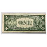 1935 D Silver Certificates 1 Dollar Blue Seal