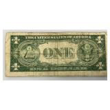 1935 D Silver Certificates 1 Dollar Blue Seal