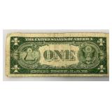 1935 E Silver Certificates 1 Dollar Blue Seal