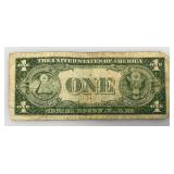1935 E Silver Certificates 1 Dollar Blue Seal
