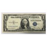 1935 E Silver Certificates 1 Dollar Blue Seal