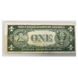 1935 E & F Silver Certificates 1 Dollar Blue Seal