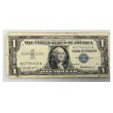 1957 Series And 1= 1957 A Silver Certificates 1 Dollar Blue Seal
