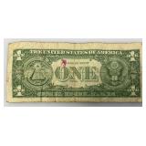 1957 Series And 1= 1957 A Silver Certificates 1 Dollar Blue Seal