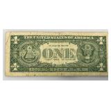 1957 Series And 1= 1957 A Silver Certificates 1 Dollar Blue Seal