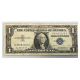 1957 Series And 1= 1957 A Silver Certificates 1 Dollar Blue Seal