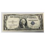1935 A,B & E Silver Certificates 1 Dollar Blue Seal