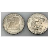 Misc. Eisenhower Silver Dollars Including Three Bicentennial Thin Print And More
