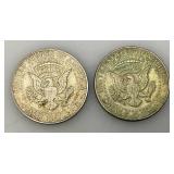 1967 40% Silver Kennedy Half Dollars