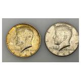 1968-69 40% Silver Kennedy Half Dollars