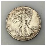1944 90% Silver Walking Liberty Silver Half Dollars