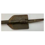 Korean War US Military Folding Trench Shovel